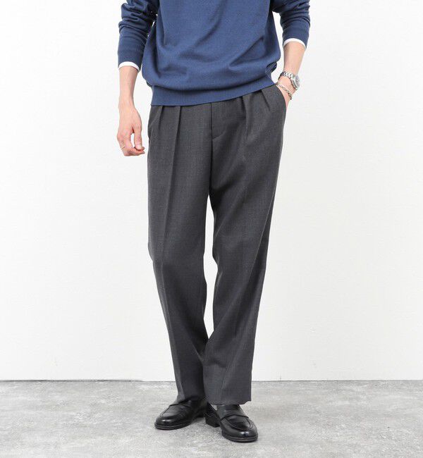 NOLLEY'S goodman「SOLOTEX ストレッチサキソニー NSN2タックスラックス 25AW」|スラックス|