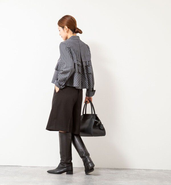 NOLLEY'S「【MARILYN MOON/マリリーンムーン】layered raffle blouse」|シャツ・ブラウス|