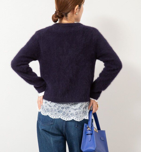 NOLLEY'S「ウォッシャブル裾レース2WAYオトナサテンブラウス」|シャツ・ブラウス|