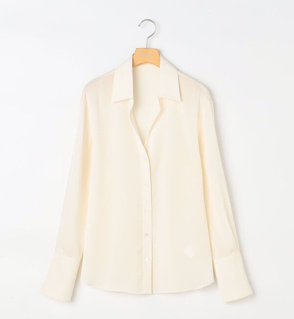 NOLLEY'S sophi「ウォッシャブルスエードサテンシャツ」|シャツ・ブラウス|