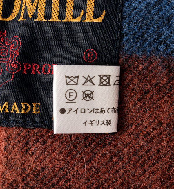 NOLLEY'S goodman「【TWEEDMILL/ツイードミル】Lambswool Muffler Check 25」|マフラー|