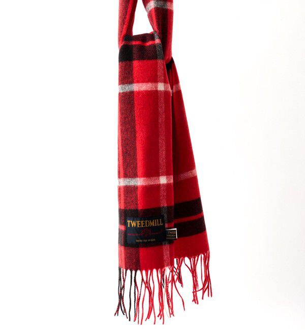 NOLLEY'S goodman「【TWEEDMILL/ツイードミル】Lambswool Muffler Check 25」|マフラー|