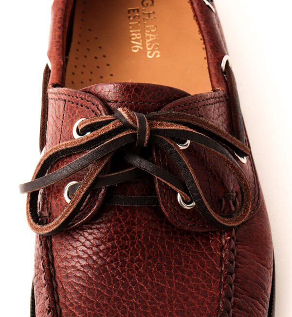 NOLLEY'S goodman「【G.H.BASS/ジー・エイチ・バス】BA20320 JETTY Ⅱ デッキシューズ」|モカシン|