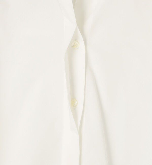 NOLLEY'S sophi「ウォッシャブルドレープポプリンバックプリーツシャツ」|シャツ・ブラウス|