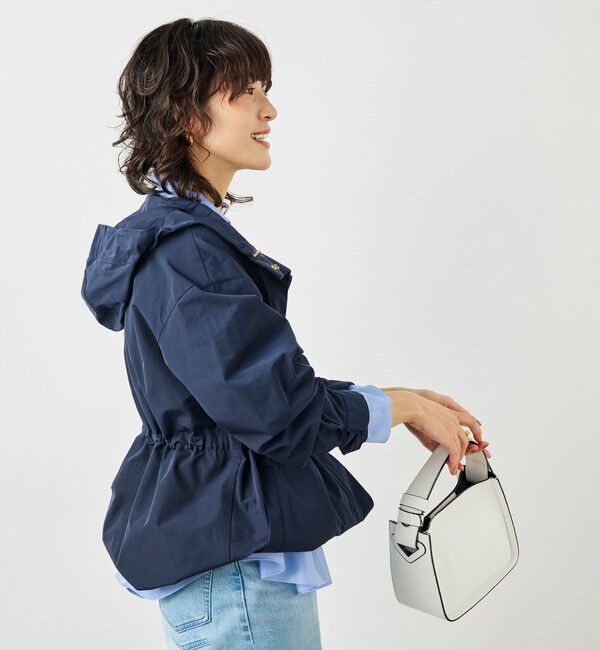 NOLLEY'S「【WEB＆一部店舗限定色アイテム】ウォッシャブル2WAY撥水フーテッドブルゾン」|ブルゾン・スタジャン|