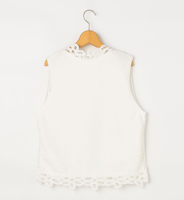 NOLLEY'S「《手洗い可能》バテンレースジレ」|ベスト・ジレ|