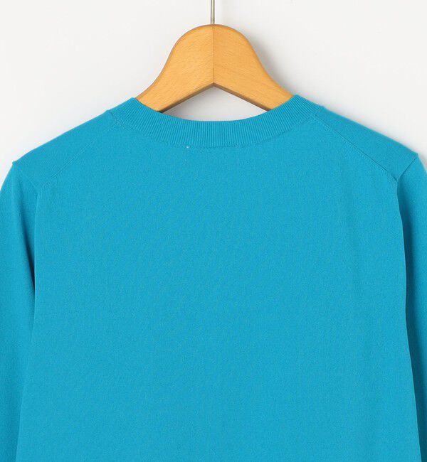 NOLLEY'S「《手洗い可能》コットンテックスクルーネックカーディガン」|カーディガン|