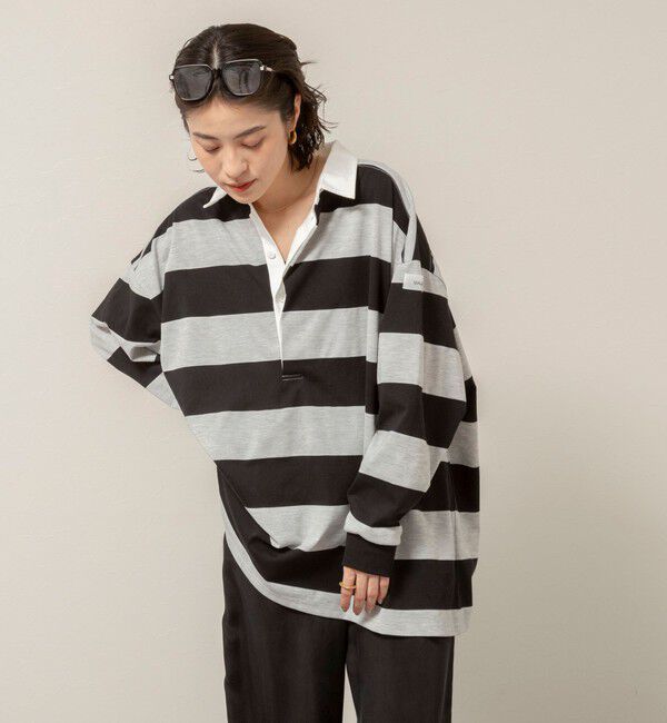 MAQWEL「【新色追加】【MAQWEL/マクウェル】ウォッシャブルBIGラガーシャツ」|シャツ・ブラウス|