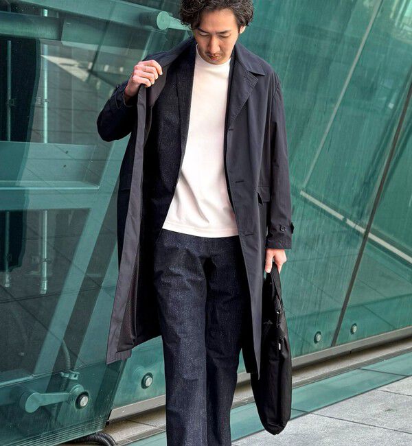NOLLEY'S goodman「《ビジカジ対応》【ダントツ撥水】ステンカラーコート 26SS」|ステンカラーコート|