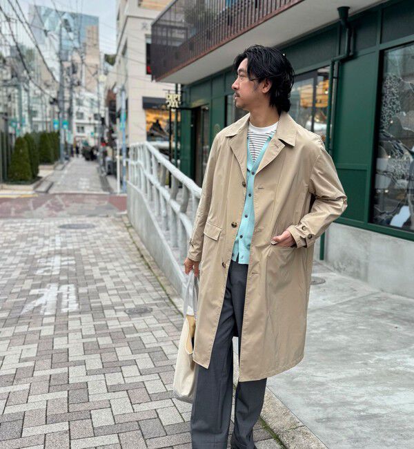 NOLLEY'S goodman「《ビジカジ対応》【ダントツ撥水】ステンカラーコート 26SS」|ステンカラーコート|