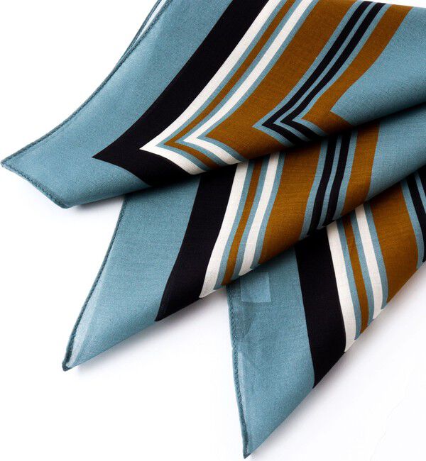 NOLLEY'S goodman「EMME EFFE フレームプリントバンダナスカーフ」|バンダナ・スカーフ|