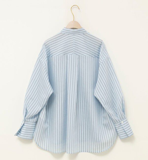 NOLLEY'S sophi「ウォッシャブルタンブラーストライプ3WAYシャツ」|シャツ・ブラウス|
