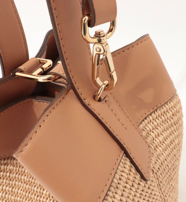 NOLLEY'S「【LORISTELLA/ロリステッラ】キューブワンハンドル雑材コンビバッグ」|ショルダー・メッセンジャー|