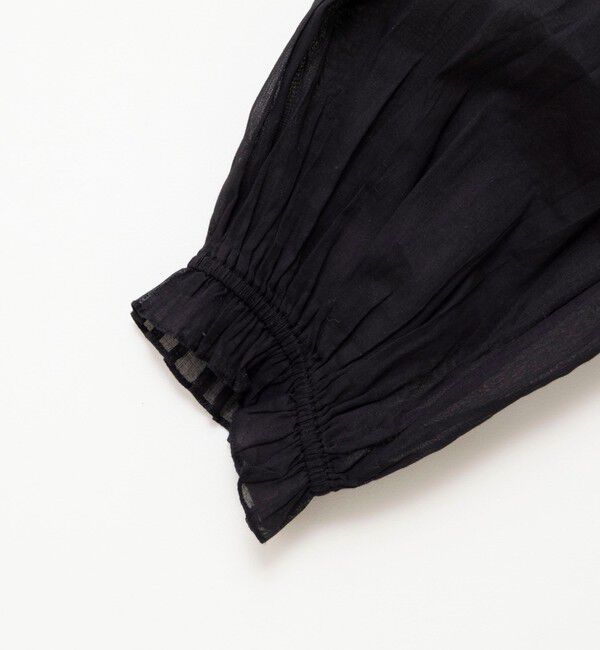 NOLLEY'S sophi「【MARILYN MOON】sheer starched cotton lace frilled ブラウス」|シャツ・ブラウス|