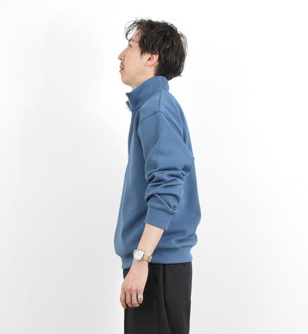 NOLLEY'S goodman「リブダンボール スタンドハーフZip 26SS」|スウェット・ジャージ|