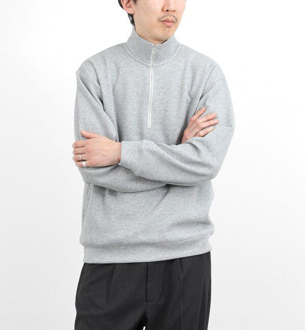 NOLLEY'S goodman「リブダンボール スタンドハーフZip 26SS」|スウェット・ジャージ|