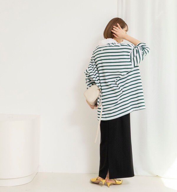 Rie Miller「ウォッシャブルBIGシルエットラガーシャツ」|Tシャツ・カットソー|