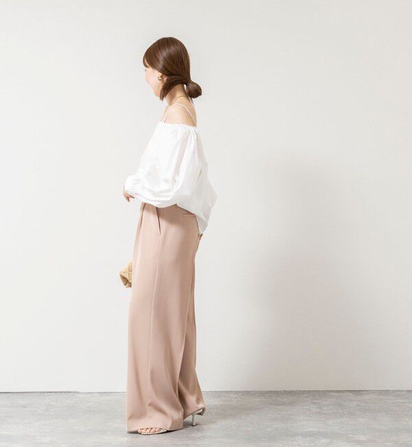 NOLLEY'S sophi「【PROTAGONISTA/プロタゴニスタ】ウォッシャブルオフショル2wayブラウス」|シャツ・ブラウス|