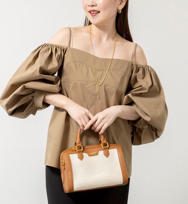 NOLLEY'S sophi「【PROTAGONISTA/プロタゴニスタ】ウォッシャブルオフショル2wayブラウス」|シャツ・ブラウス|ベージュ