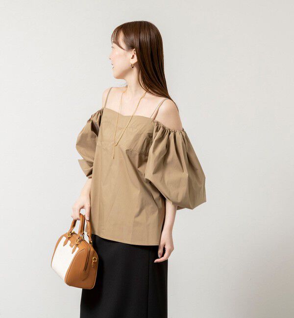 NOLLEY'S sophi「【PROTAGONISTA/プロタゴニスタ】ウォッシャブルオフショル2wayブラウス」|シャツ・ブラウス|