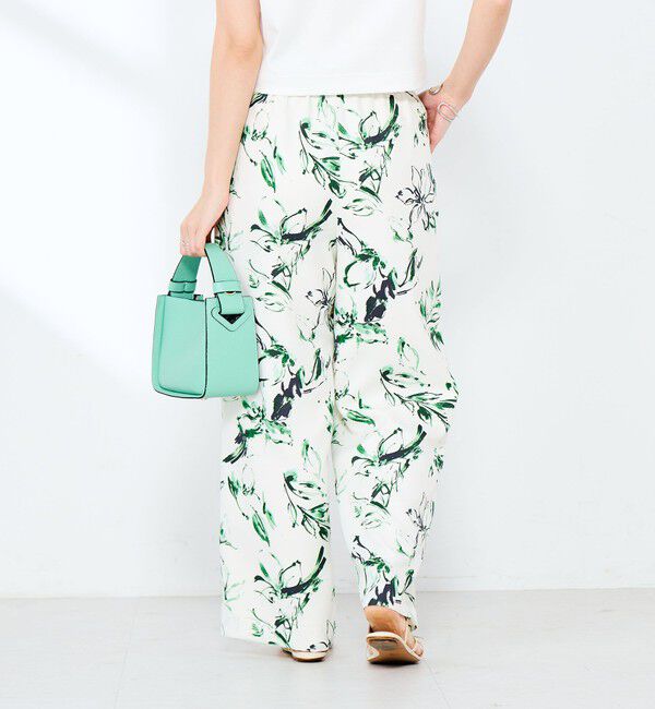 NOLLEY'S sophi「ウォッシャブルフラワープリントイージーパンツ」|その他|