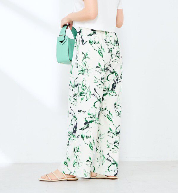 NOLLEY'S sophi「ウォッシャブルフラワープリントイージーパンツ」|その他|