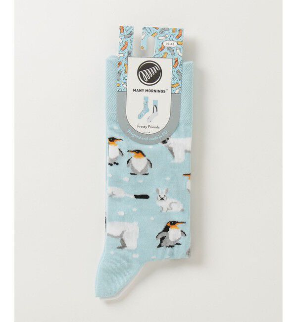 GLOSTER「【MANY MORNINGS/メニーモーニングス】-Animals- アニマルソックス」|ソックス|