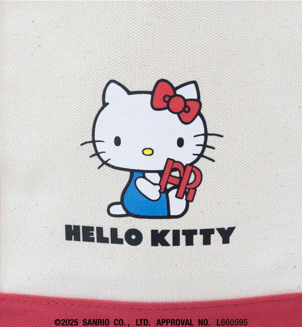 fredy emue「【HELLO KITTY meet FREDY emue】 プリントミディアムトートバッグ」|トートバッグ|