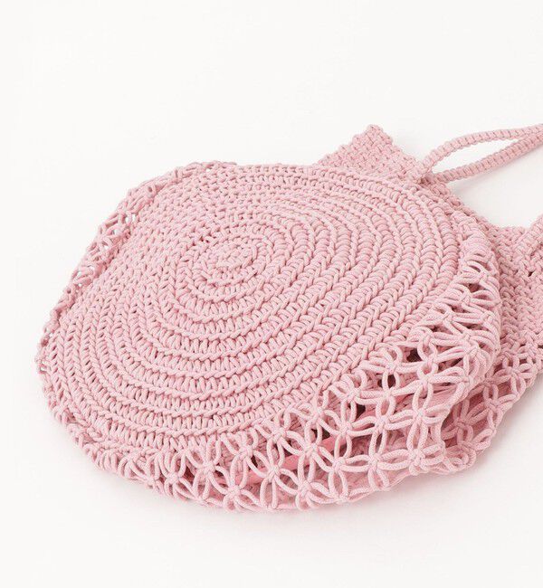 fredy emue「【The Bagmati】コットンコードカラーラウンドバッグ」|かごバッグ|