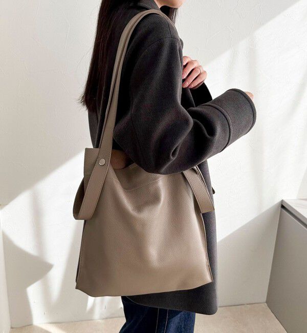 fredy emue「【BEAURE/ビュレ】2WAYハンドルレザートートバッグ」|ショルダー・メッセンジャー|