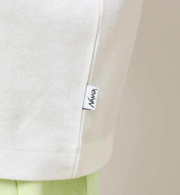 GLOSTER「【NANGA&times;GLOSTER】別注① Rect Backprint Tee」|Tシャツ・カットソー|