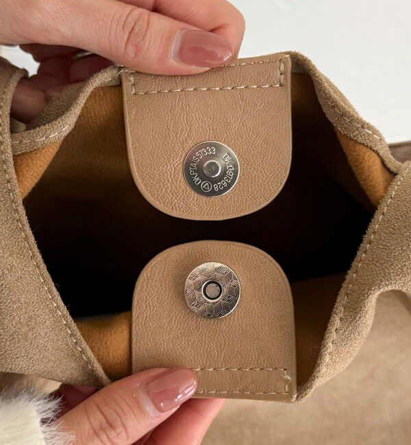 fredy emue「フェイクスエードトライアングルバッグ」|トートバッグ|