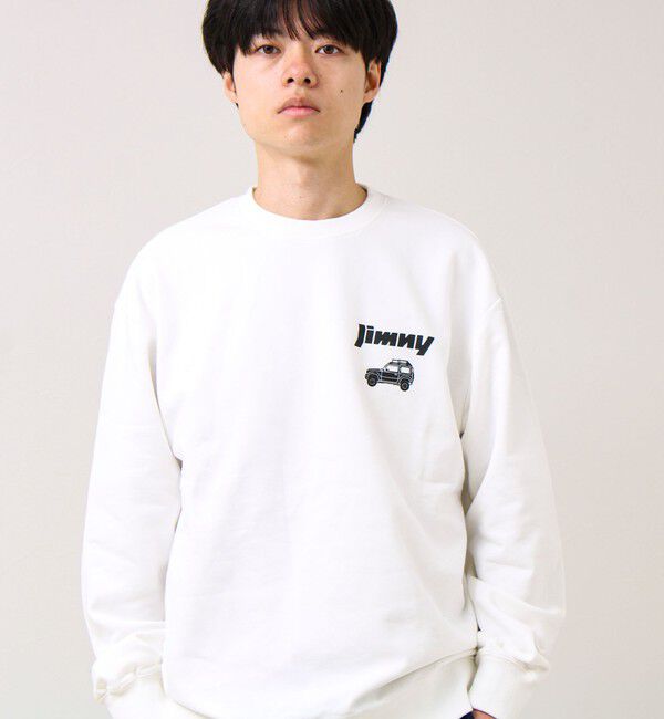 GLOSTER「【ロングセラーコラボ】ジムニー&times;GLOSTER Suzuki Jimny 裏毛プリントスウェット」|スウェット・ジャージ|