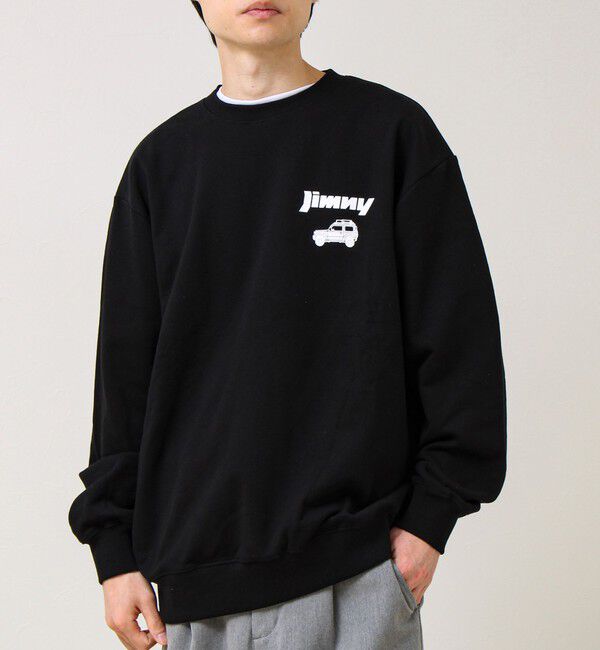 GLOSTER「【ロングセラーコラボ】ジムニー&times;GLOSTER Suzuki Jimny 裏毛プリントスウェット」|スウェット・ジャージ|
