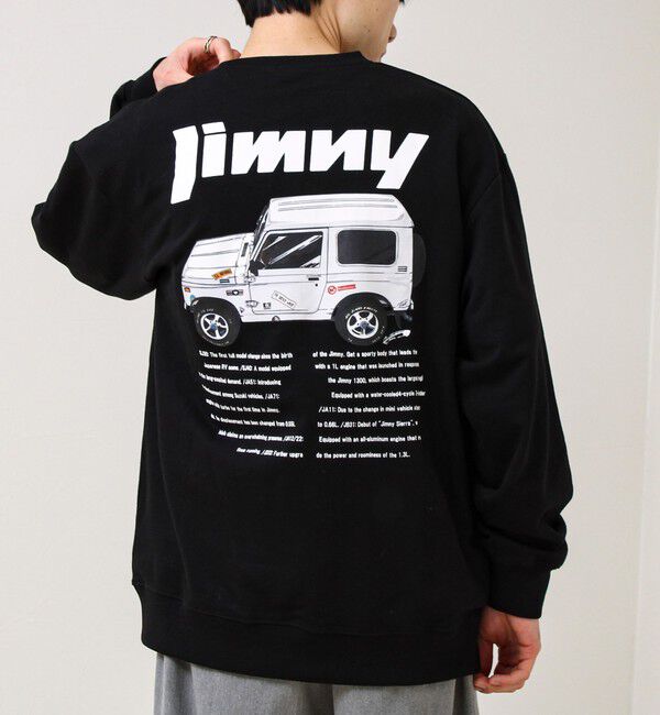 GLOSTER「【ロングセラーコラボ】ジムニー&times;GLOSTER Suzuki Jimny 裏毛プリントスウェット」|スウェット・ジャージ|