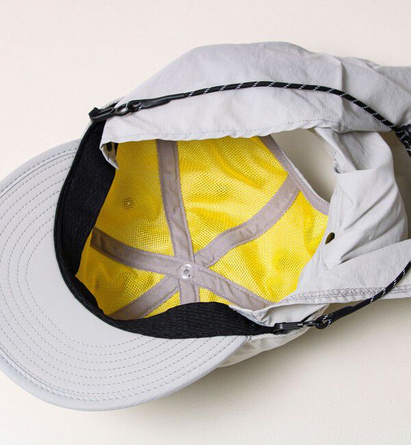 GLOSTER「【シェイド着脱で2WAY】NYLON SHADE CAP」|キャップ・キャスケット|