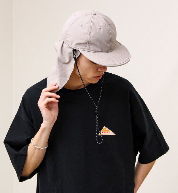 GLOSTER「【シェイド着脱で2WAY】NYLON SHADE CAP」|キャップ・キャスケット|