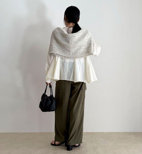 fredy emue「ペプラムシアーボリュームブラウス」|シャツ・ブラウス|