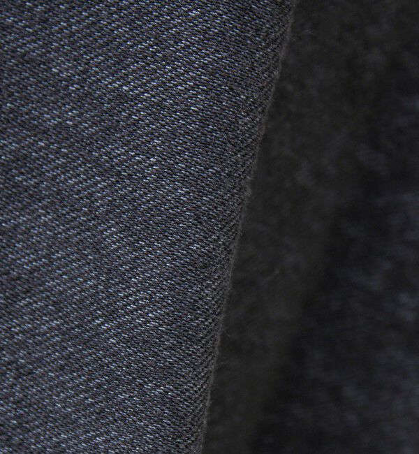 GLOSTER「【立体アップリケ】カットデニム風 ニットアップリケスウェット」|スウェット・ジャージ|