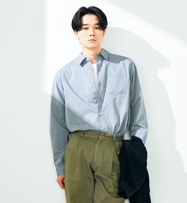 GLOSTER「【GEVACO/ゲバコ】シャンブレーシャツ」|シャツ・ブラウス|