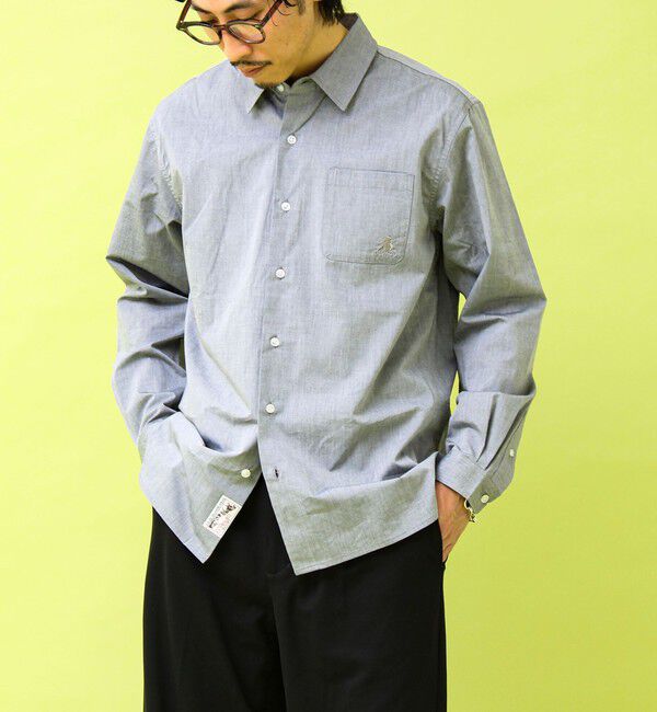 GLOSTER「【GEVACO/ゲバコ】シャンブレーシャツ」|シャツ・ブラウス|