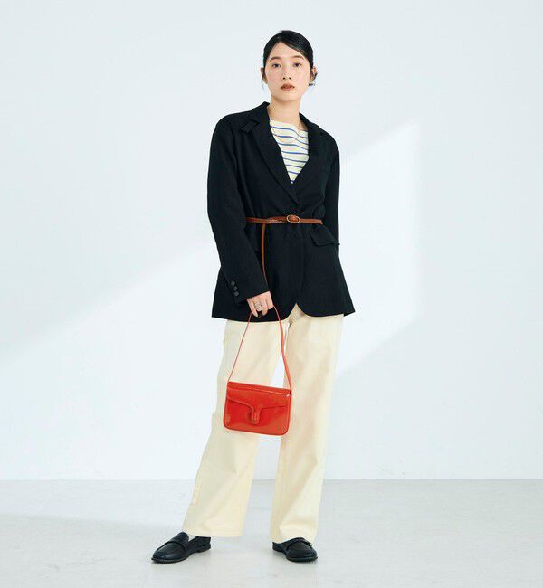 fredy emue「エナメルフラップワンハンドルバッグ」|ショルダー・メッセンジャー|