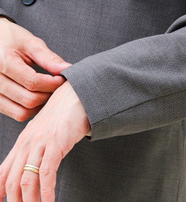 GLOSTER「【セットアップ対応】リネンタッチドビージャケット」|テーラードジャケット|
