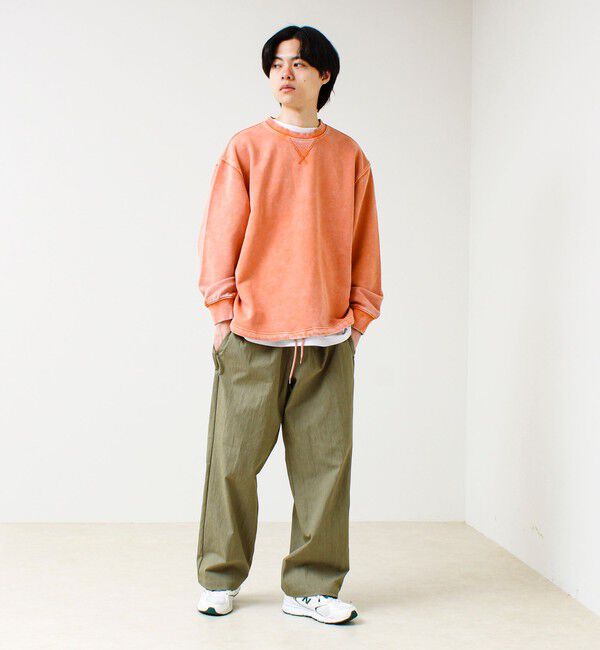 GLOSTER「カラフルスノーパウダー 裏毛プルオーバースウェット」|スウェット・ジャージ|