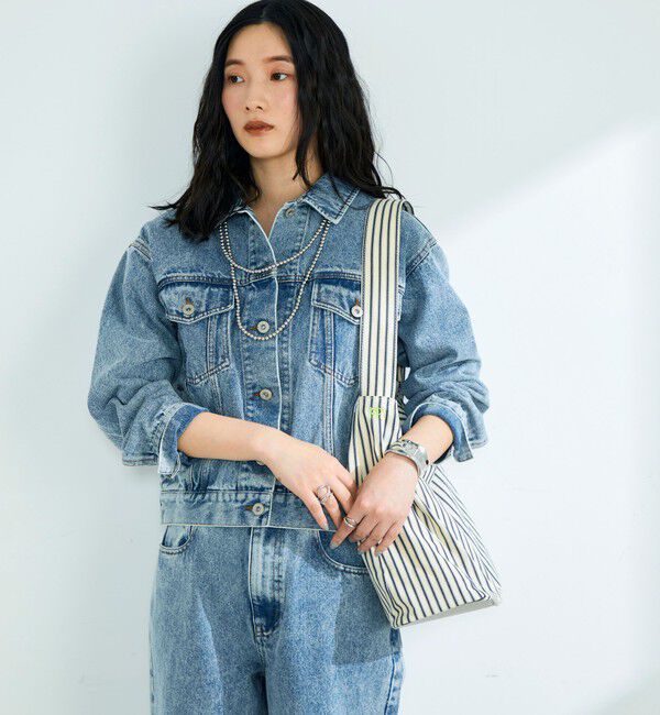 fredy emue「ストライプ/ギンガムワンショルバッグ」|ショルダー・メッセンジャー|