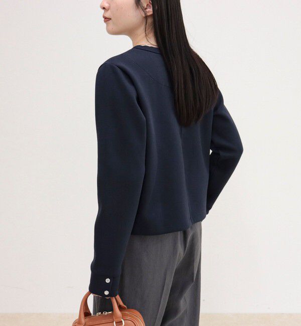 fredy emue「ドット釦ポンチカーディガン」|カーディガン|