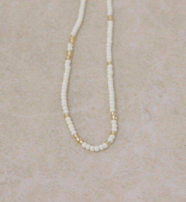 fredy emue「マットビーズアジャスト2セットネックレス」|ネックレス|