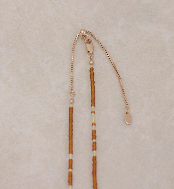 fredy emue「マットビーズアジャスト2セットネックレス」|ネックレス|