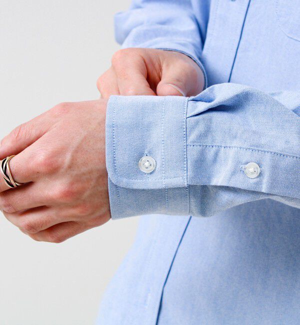 GLOSTER「【フレブル刺繍】ボタンダウン コンビシャツ」|シャツ・ブラウス|