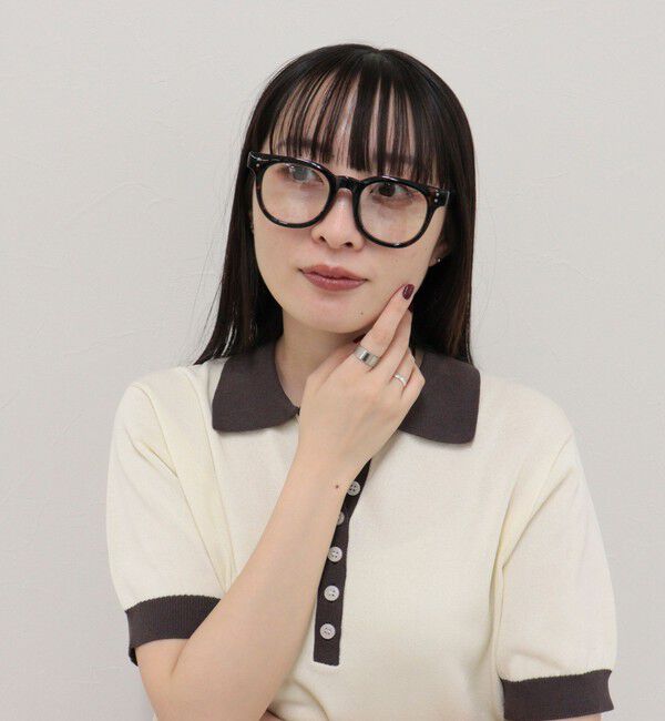 fredy emue「調光レンズセルウェリントンメガネ」|メガネ|